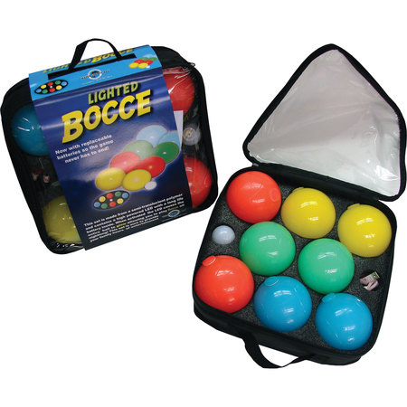 WATER SPORTS Water Sports 80075-6 Lighted Bocce Ball Yard Game 80075-6